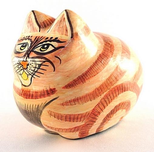 Статуэтка "Кот" папье-маше №182
