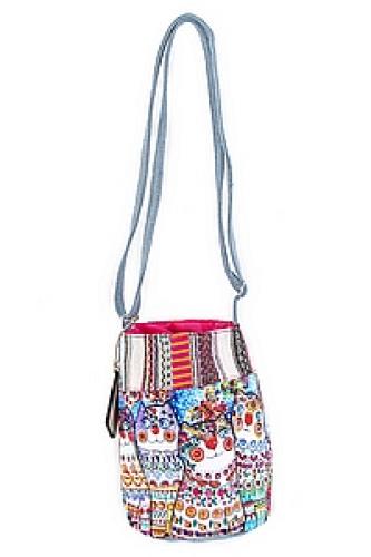 Сумка хлопок с декор. отделкой №141