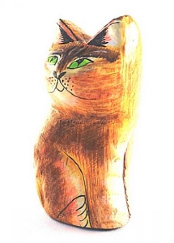 Статуэтка "Кот" папье-маше №115
