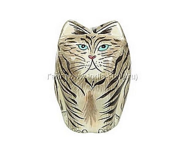 Статуэтка "Кот" папье-маше №52