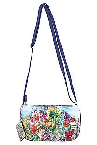 Сумка хлопок с декор. отделкой №141