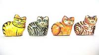 Статуэтка "Кот" папье-маше №89