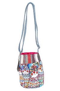 Сумка хлопок с декор. отделкой №141