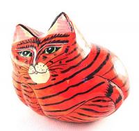 Статуэтка "Кот" папье-маше №51