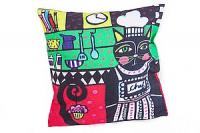 Наволочка "DJ принт" декор. (хлопок) №95