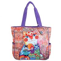 Сумка хлопок с декор. отделкой №16