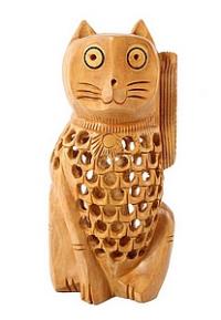Статуэтка "Кот прорезной" 3" №21